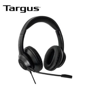 AUDIFONO C/MICROF. TARGUS AEH102TT USB-A 40MM OVER-EAR NOISE-CANCELLING MUTE BLACK