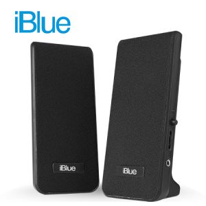PARLANTE IBLUE 2.0 MULTIMEDIA BLACK 3.5MM/USB POWER (PN MS-232-BK)